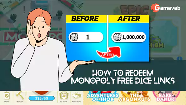 How to Redeem Monopoly Free Dice Links