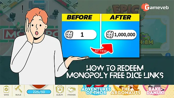 Monopoly Go Free Dice Links For January 2025