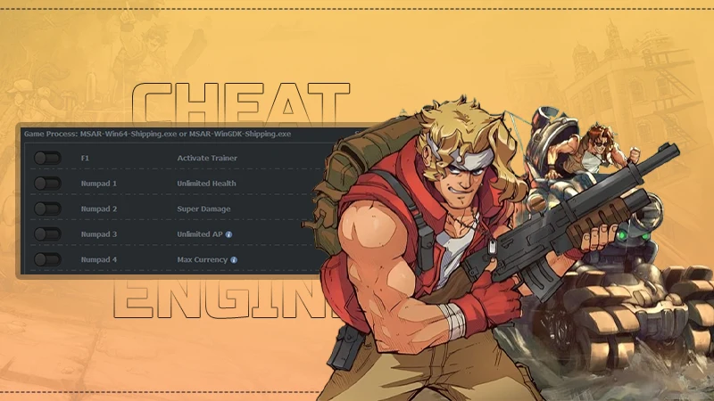 cheat engin of metal slug